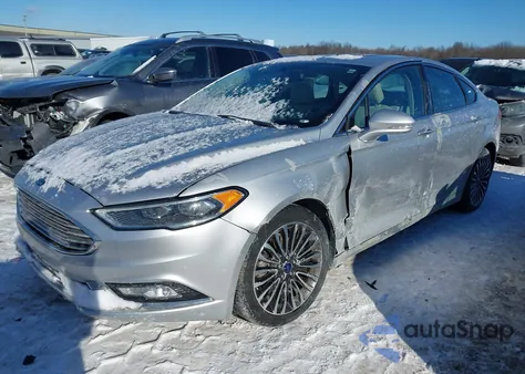 2018 Ford Fusion Titanium z USA, uszkodzony, nr VIN 3FA6P0D95JR219865